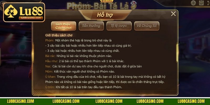 Giải thích luật chơi chi tiết cho các anh em mới nắm rõ