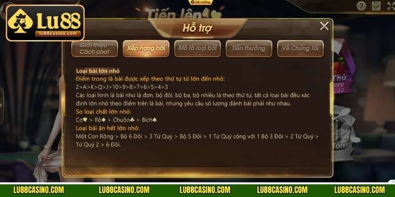 Giải thích rõ luật chặt con 2 trong game
